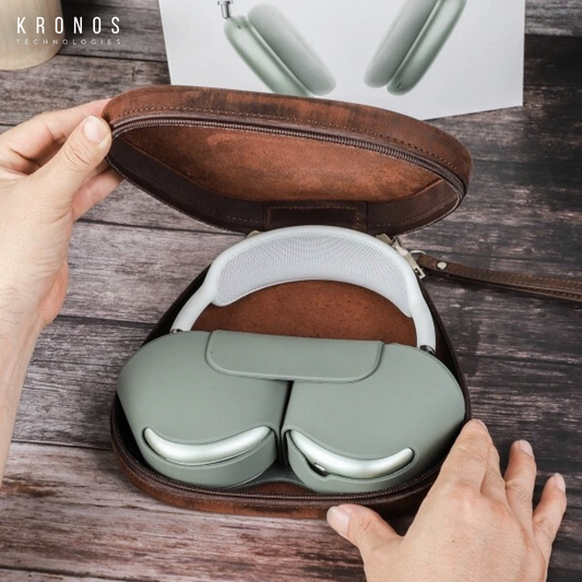 KRONOS™ - AIRPODS MAX LEATHER CASE